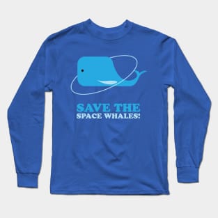 Save the Space Whales Long Sleeve T-Shirt